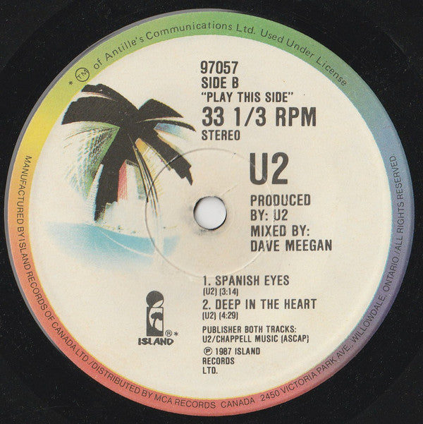 U2 : I Still Haven't Found What I'm Looking For (7", Single)