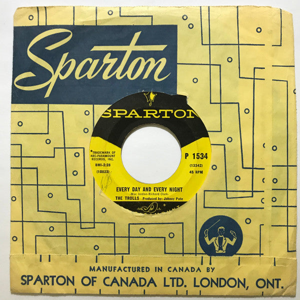 The Trolls : Every Day And Every Night / Are You The One? (7")