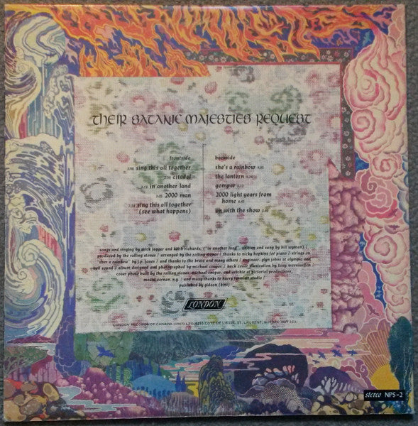 The Rolling Stones : Their Satanic Majesties Request (LP, Album, RE)