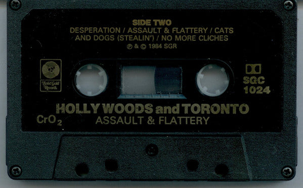 Holly Woods & Toronto (4) : Assault & Flattery (Cass, Album, CrO)