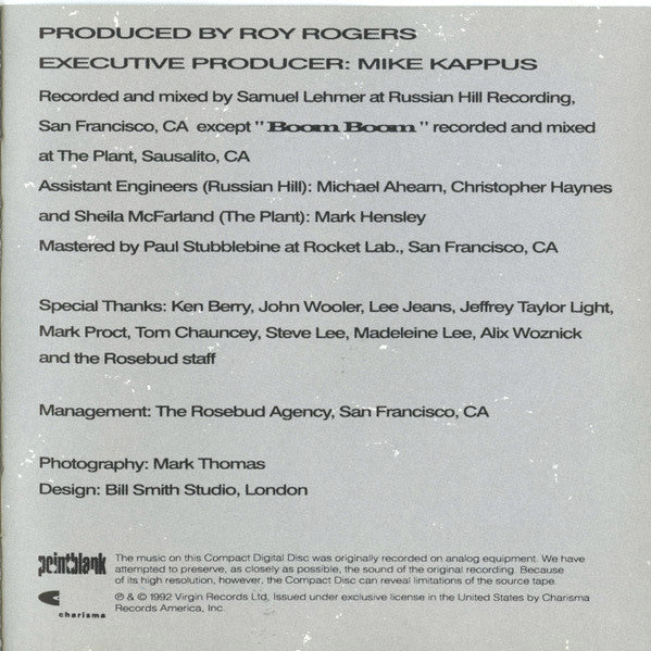 John Lee Hooker : Boom Boom (CD, Album)