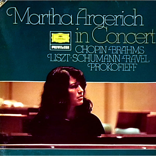 Martha Argerich : Argerich In Concert (2xLP, Album, Comp)