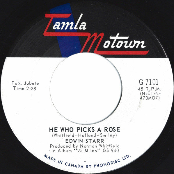 Edwin Starr : War (7", Single)