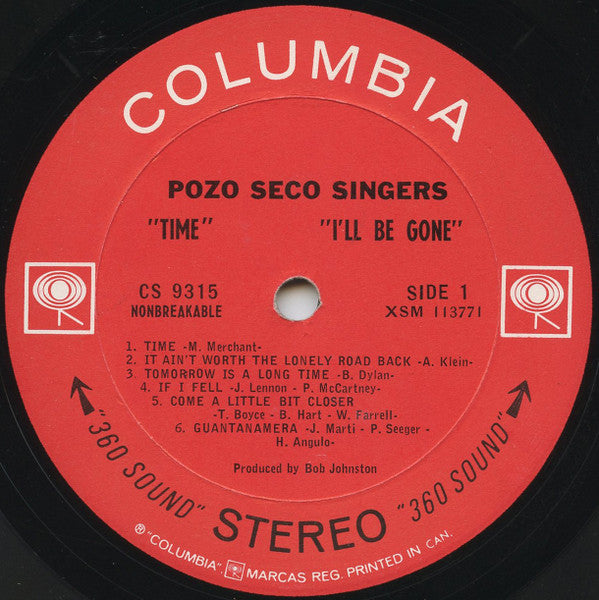 The Pozo-Seco Singers : Time (LP, Album)