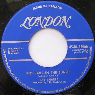 Ray Sharpe : Linda Lu / Red Sails In The Sunset (7")