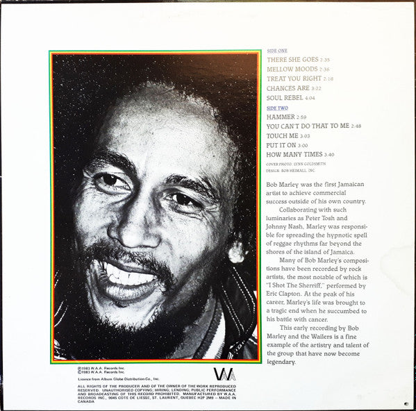 Bob Marley & The Wailers : Jamaican Storm (LP, Comp)
