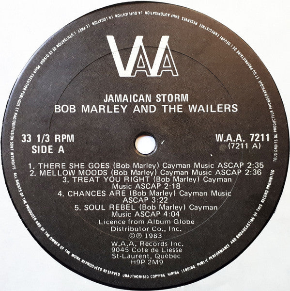Bob Marley & The Wailers : Jamaican Storm (LP, Comp)