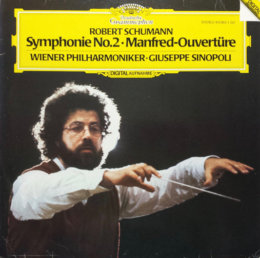 Robert Schumann - Wiener Philharmoniker, Giuseppe Sinopoli : Symphonie No. 2 / Manfred-Ouvertüre (LP)