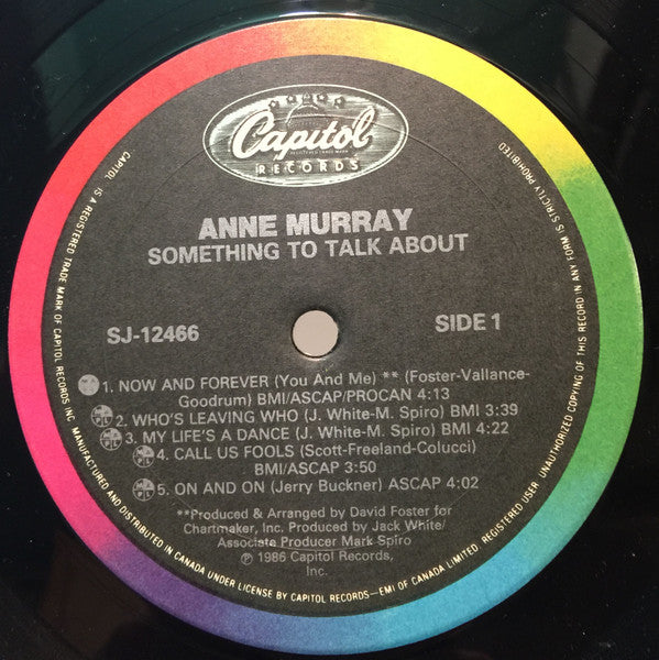Anne Murray : Something To Talk About (LP, Album)