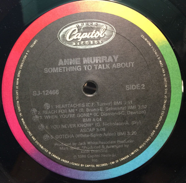 Anne Murray : Something To Talk About (LP, Album)