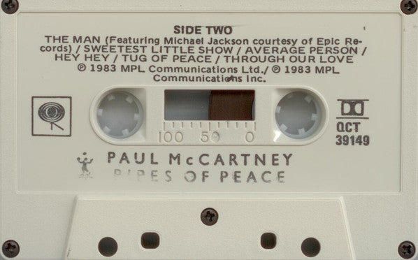 Paul McCartney : Pipes Of Peace (Cass, Album, Dol)