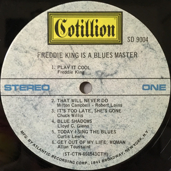 Freddie King : Freddie King Is A Blues Master (LP, Album, Ter)