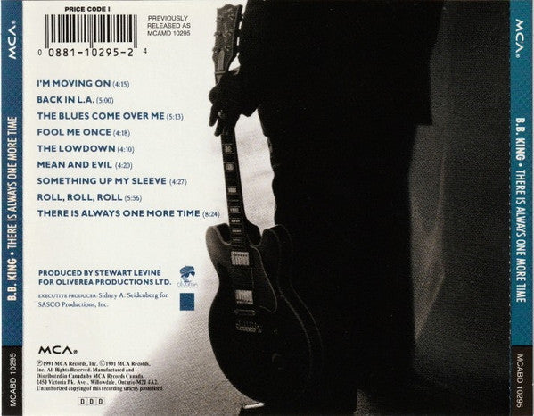 B.B. King : There Is Always One More Time (CD, Album)