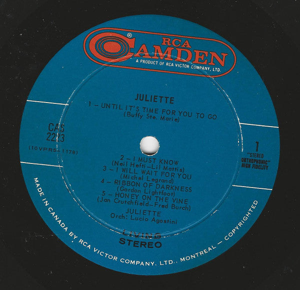 Juliette (20) : Juliette (LP)