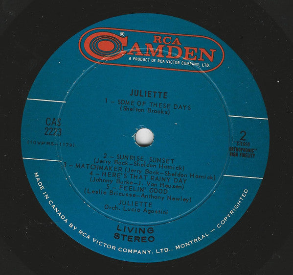 Juliette (20) : Juliette (LP)