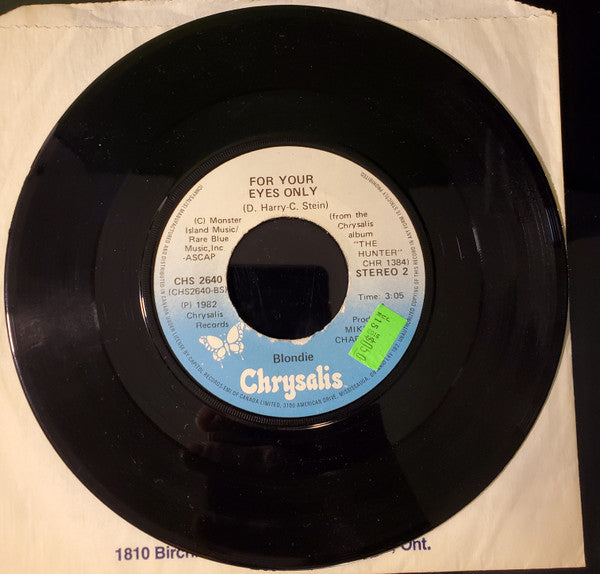 Blondie : Danceway (7", Single)