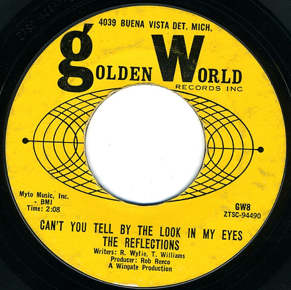 The Reflections (2) : (Just Like) Romeo & Juliet / Can't You Tell By The Look In My Eyes (7", Single, Mono)