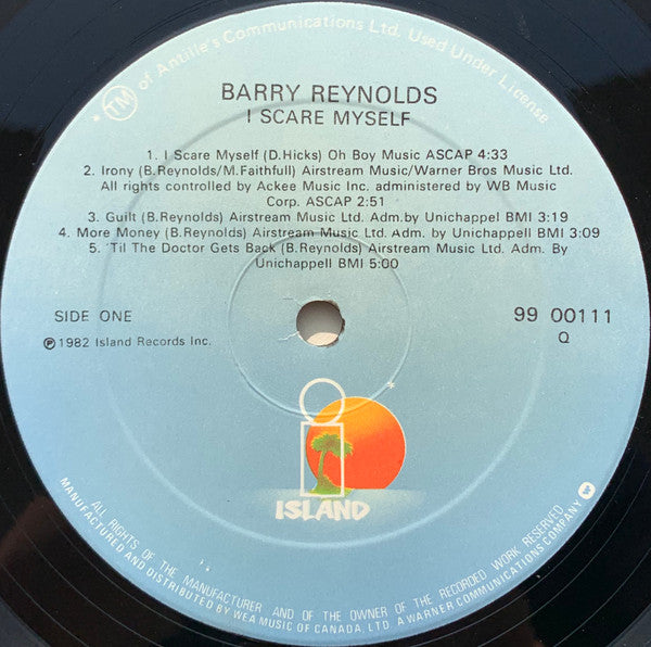 Barry Reynolds : I Scare Myself (LP, Album)