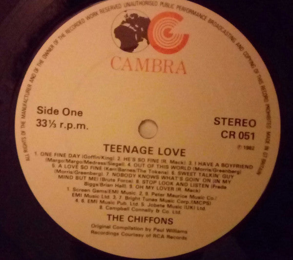 Various : Teenage Love (2xLP, Comp)