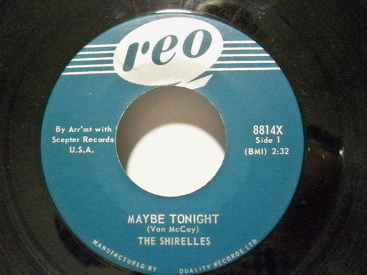 The Shirelles : Maybe Tonight / Lost Love (7", Single)
