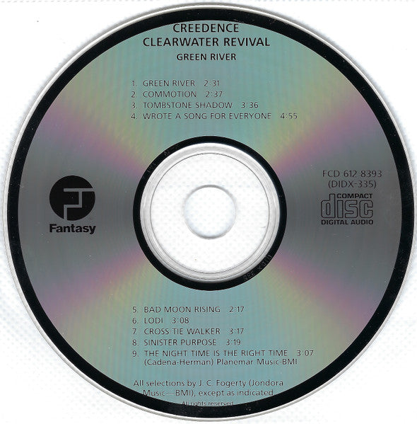 Creedence Clearwater Revival : Green River (CD, Album, RE)
