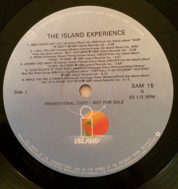 Various : The Island Experience (LP, Comp, Promo, Smplr)
