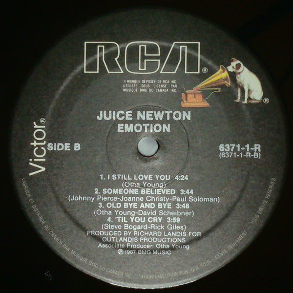 Juice Newton : Emotion (LP, Album)
