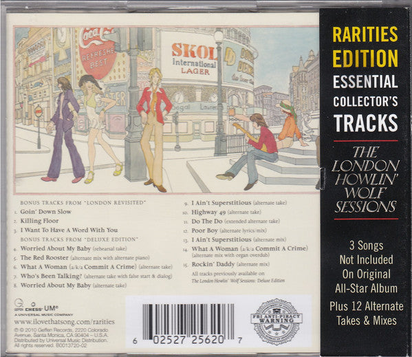 Howlin' Wolf, Eric Clapton, Steve Winwood, Charlie Watts, Bill Wyman : The London Howlin' Wolf Sessions (Rarities Edition) (CD, S/Edition)