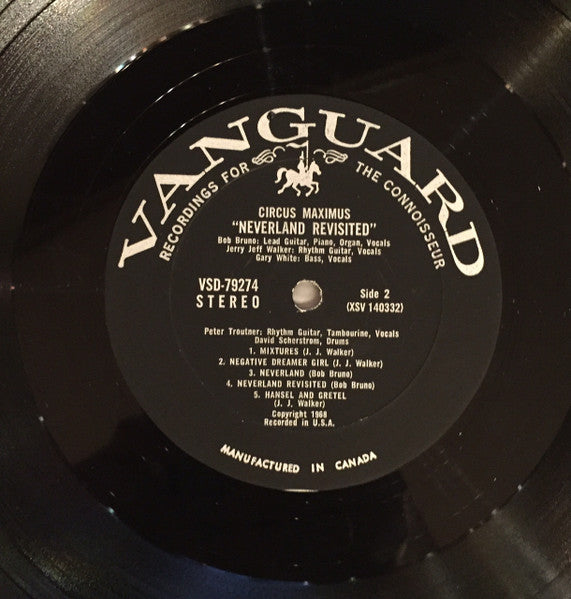 Circus Maximus (2) : Neverland Revisited (LP, Album)