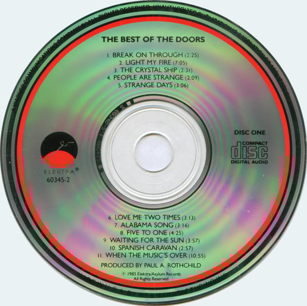 The Doors : The Best Of The Doors (2xCD, Comp, RE, RM, SRC)