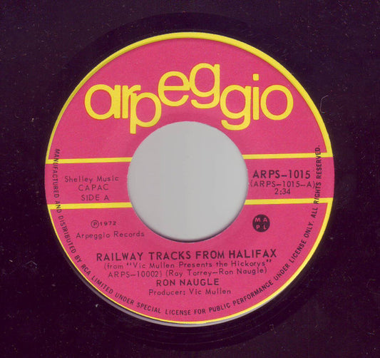 Ron Naugle : Railway Tracks From Halifax (7", Single)