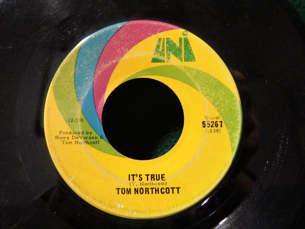 Tom Northcott : I Think It's Going To Rain Today (7", Single)