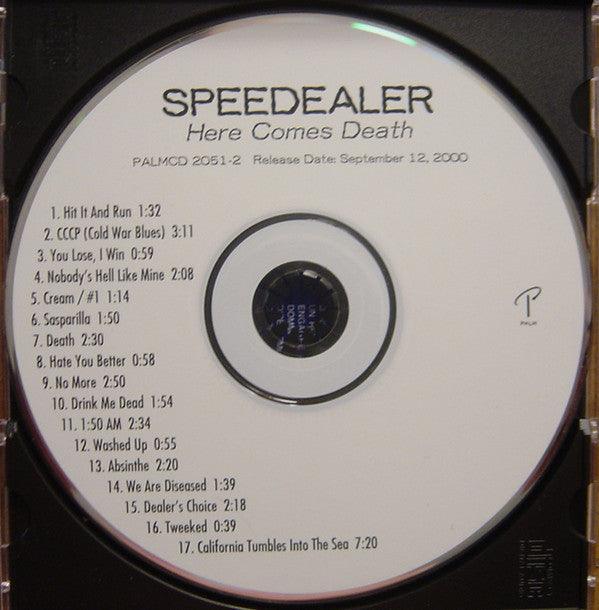 Speedealer : Here Comes Death (CD, Album, Promo)