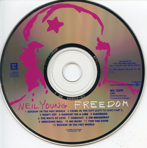 Neil Young : Freedom (CD, Album, Club)
