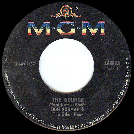 Don Norman & The Other Four : The Bounce (7", Single)