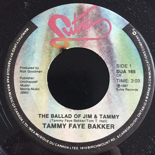 Tammy Faye Bakker : The Ballad Of Jim & Tammy (7", Single)