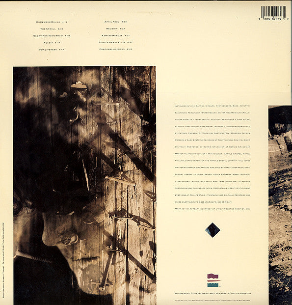 Patrick O'Hearn : Rivers Gonna Rise (LP, Album)