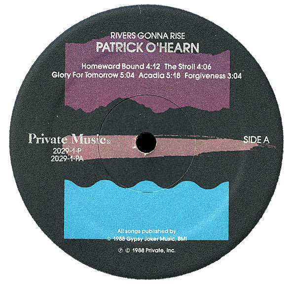 Patrick O'Hearn : Rivers Gonna Rise (LP, Album)