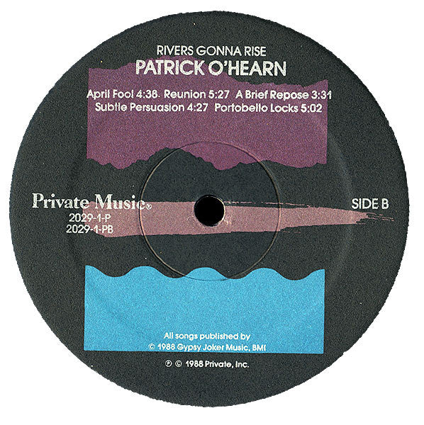 Patrick O'Hearn : Rivers Gonna Rise (LP, Album)