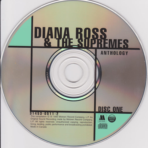 Diana Ross & The Supremes* : The Best Of Diana Ross & The Supremes (2xCD, Comp)