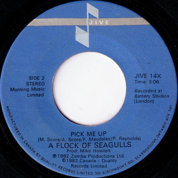 A Flock Of Seagulls : I Ran (So Far Away) (7", Single)