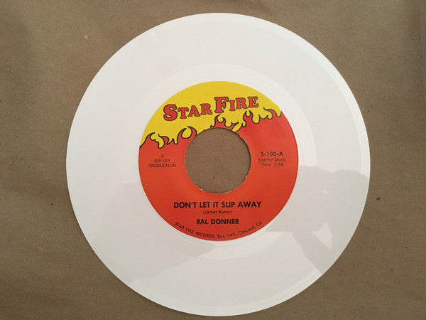 Ral Donner : Don't Let It Slip Away (7", Whi)