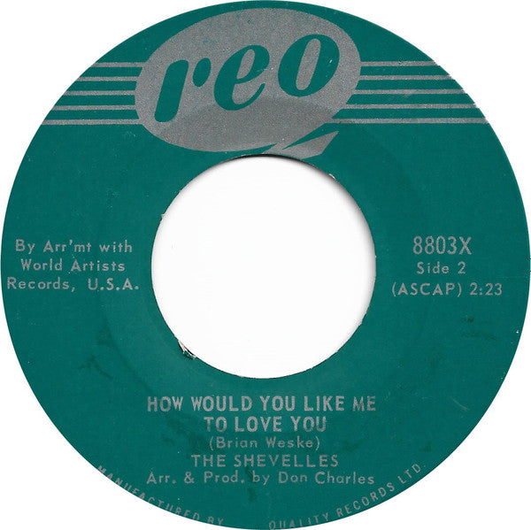 The Shevelles* : I Could Conquer The World (7")