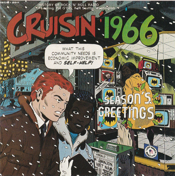 Various : Cruisin' 1966 - Pat O'Day - KJR, Seattle (CD, Comp, Mixed)