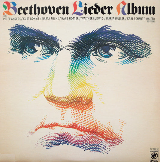 Peter Anders (2), Kurt Böhme, Hans Hotter, Walther Ludwig, Maria Müller, Karl Schmitt-Walter : Beethoven Lieder Album (2xLP, Comp)
