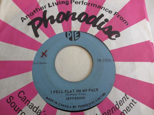 Jefferson (3) : Baby Take Me In Your Arms (7", Single)