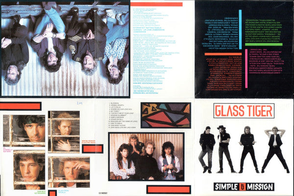 Glass Tiger : Simple Mission (CD, Album, Club)