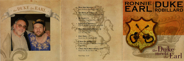 Ronnie Earl | Duke Robillard : The Duke Meets The Earl (CD, Album)