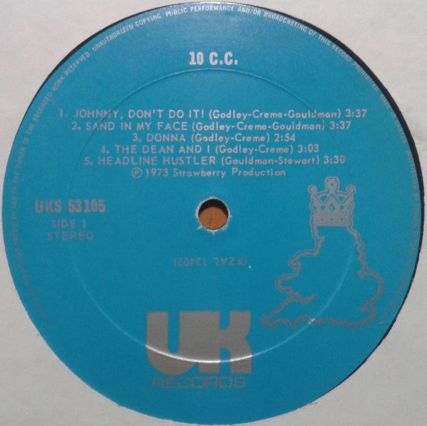 10cc : 10cc (LP, Album)