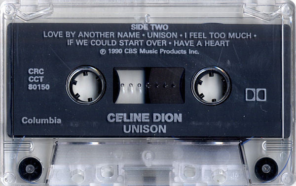 Céline Dion : Unison (Cass, Album, Club, Dol)